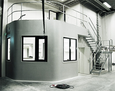 lager arkitektur loft räcke betong arkitekturfabriken